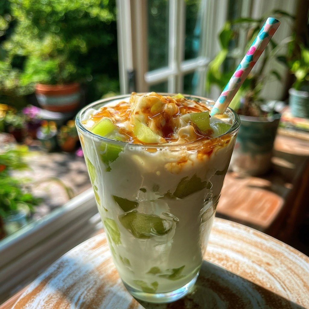 Apple Yogurt Smoothie