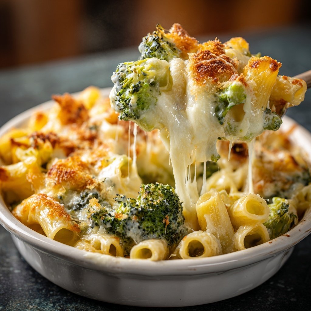 Sunday Creamy Broccoli Pasta Bake