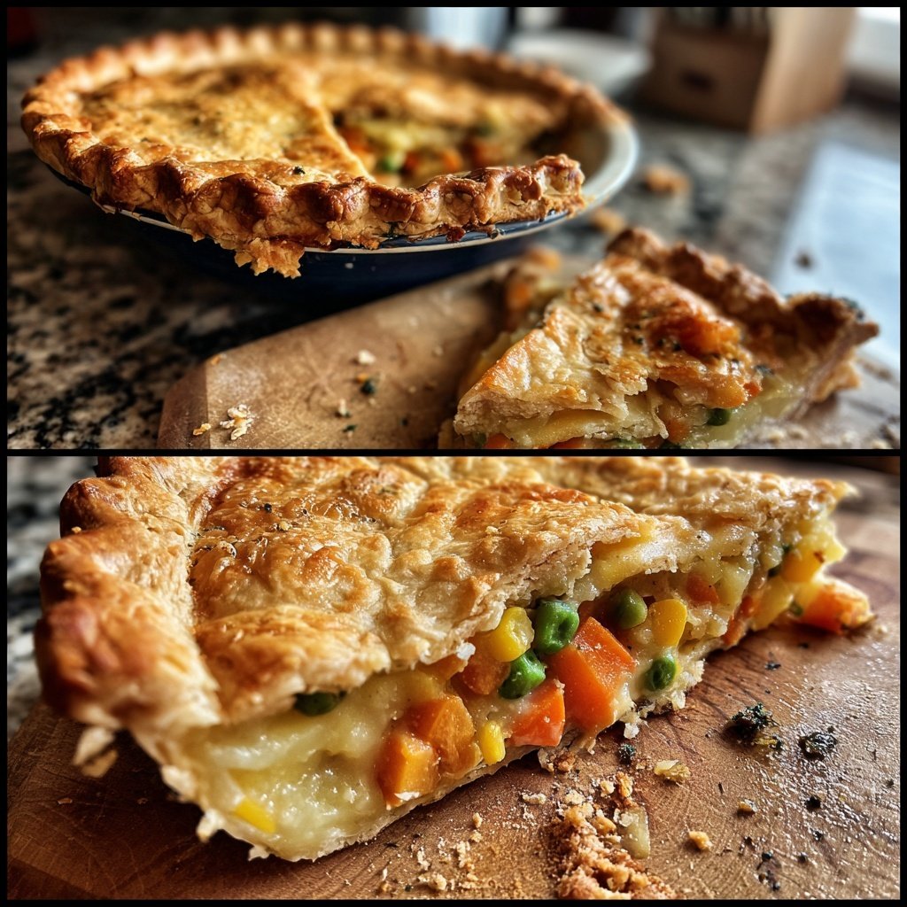 Sunday Creamy Vegetable Pot Pie