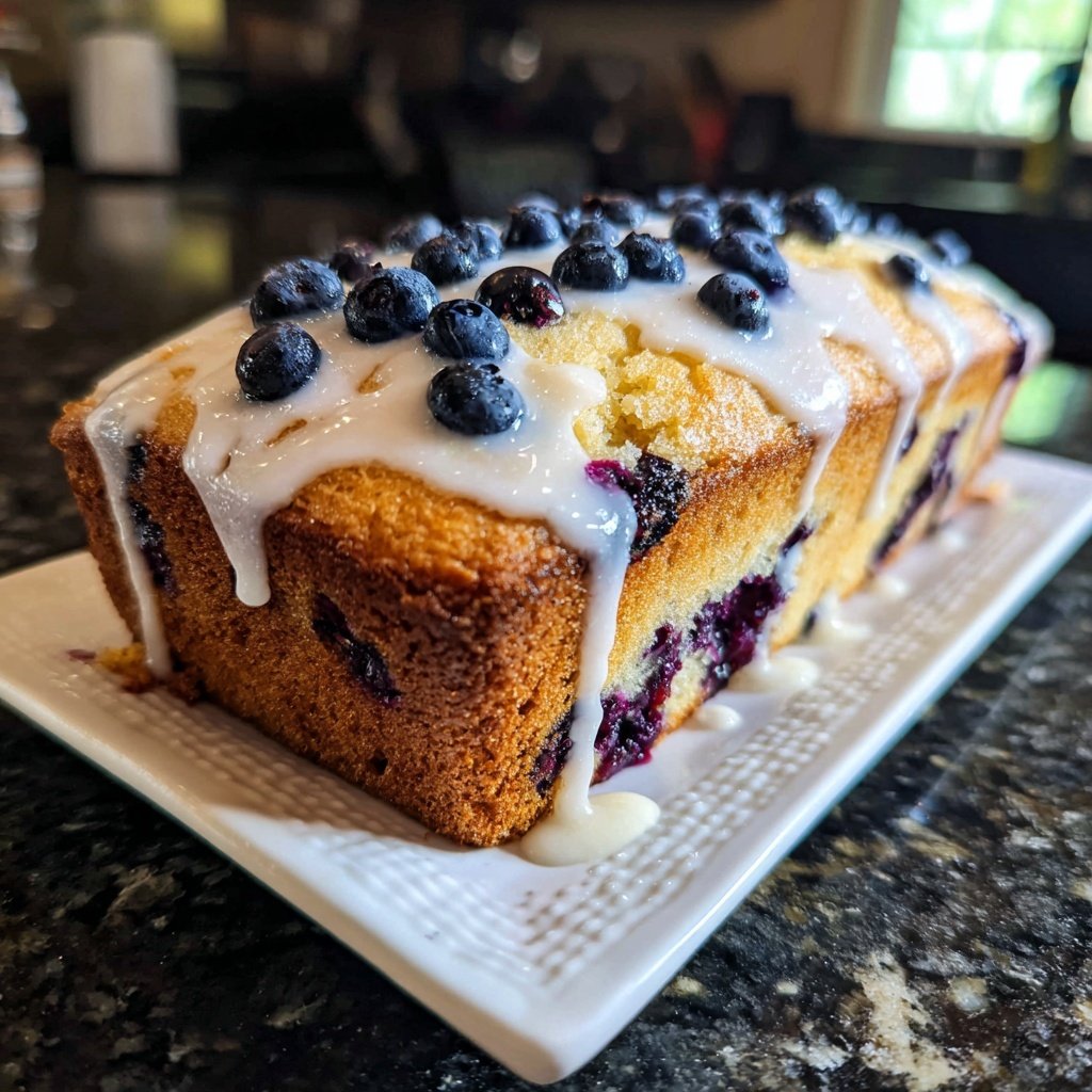 Lemon Blueberry Pound Cake