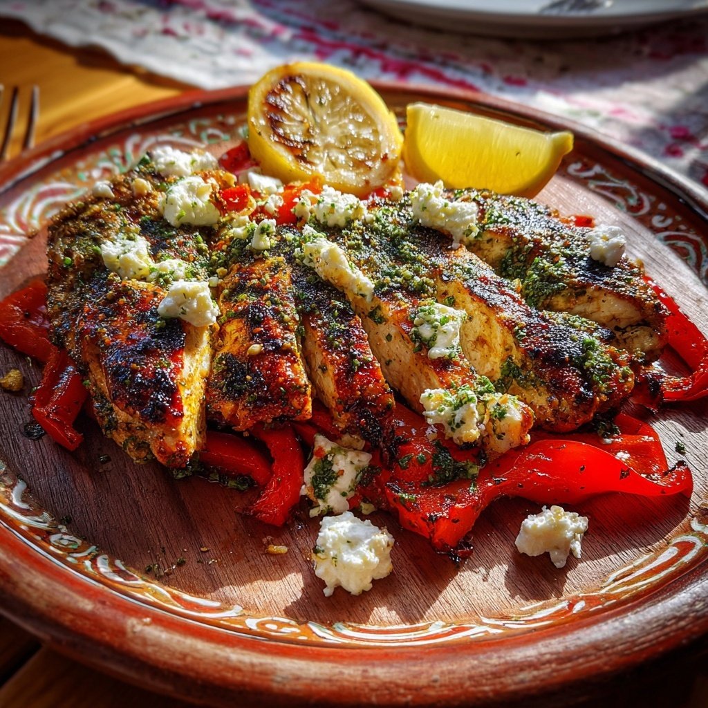 Mediterranean Grilled Chicken Plate