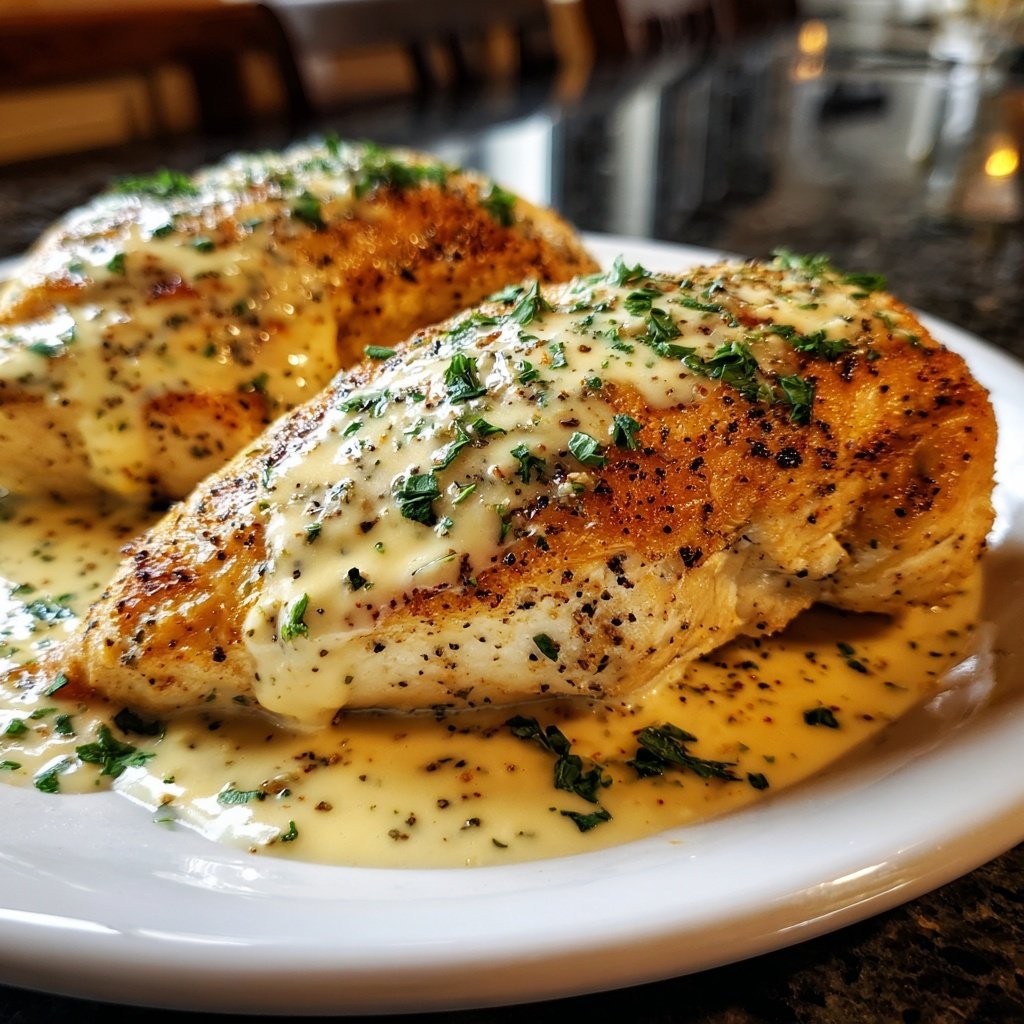 Chicken Breast with Creamy Dijon Sauce