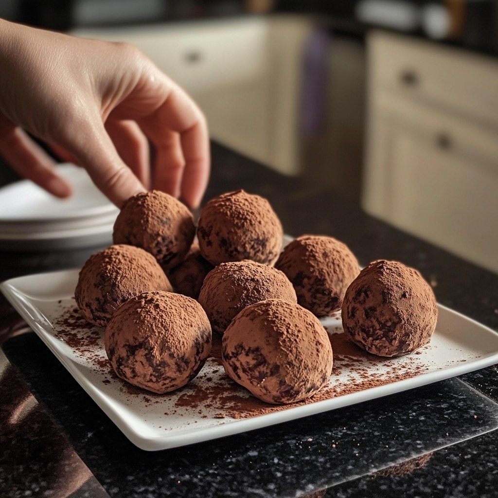 Chocolate Chili Truffles