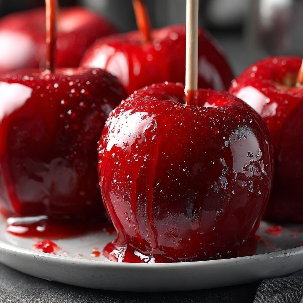 Red Candy Apples