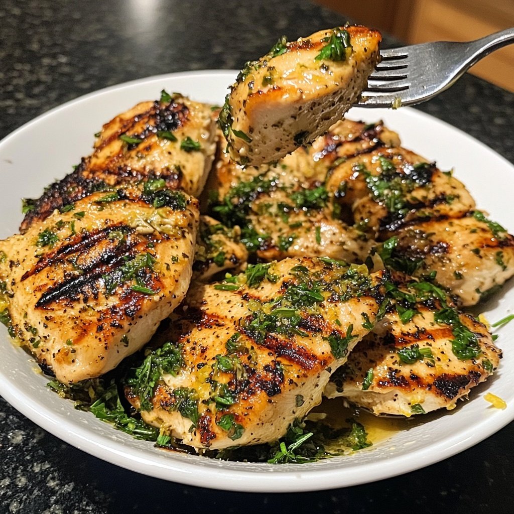 Grilled Lemon Herb Chicken Bowl