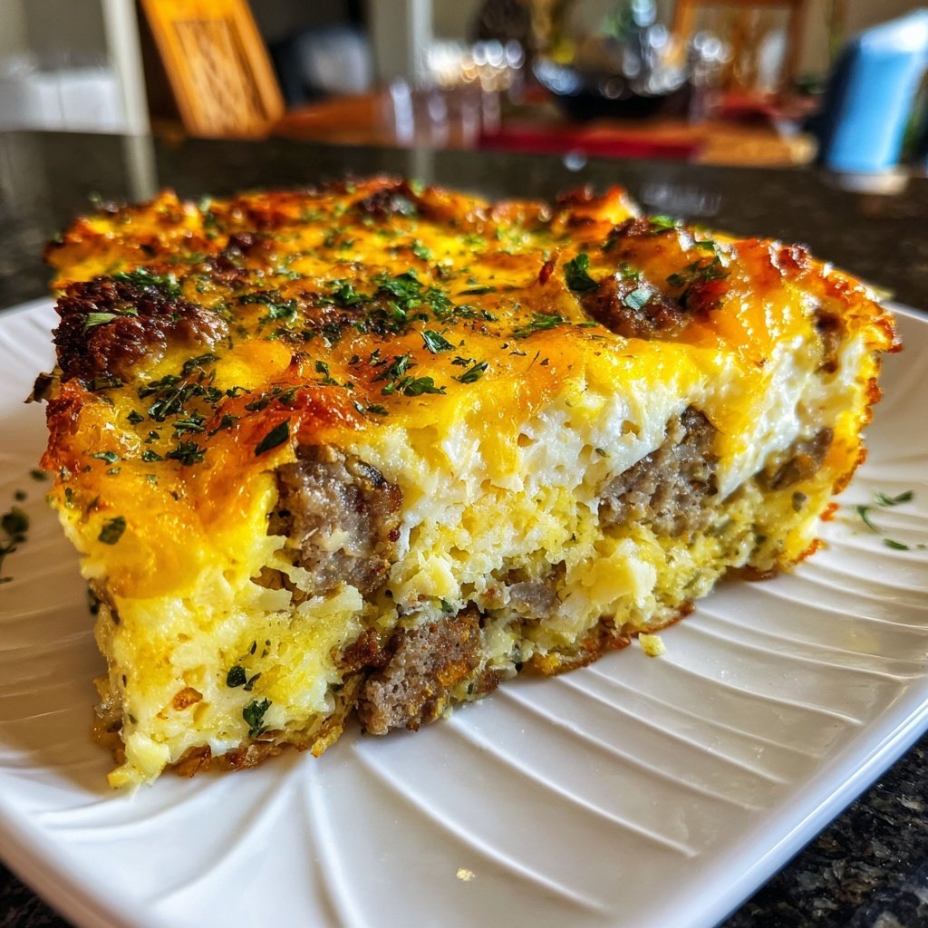 Breakfast Casserole With Hash Browns