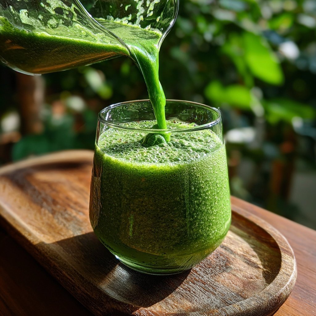 Easy Smoothie With Spinach