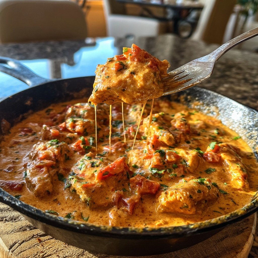 Creamy Tomato Chicken Skillet