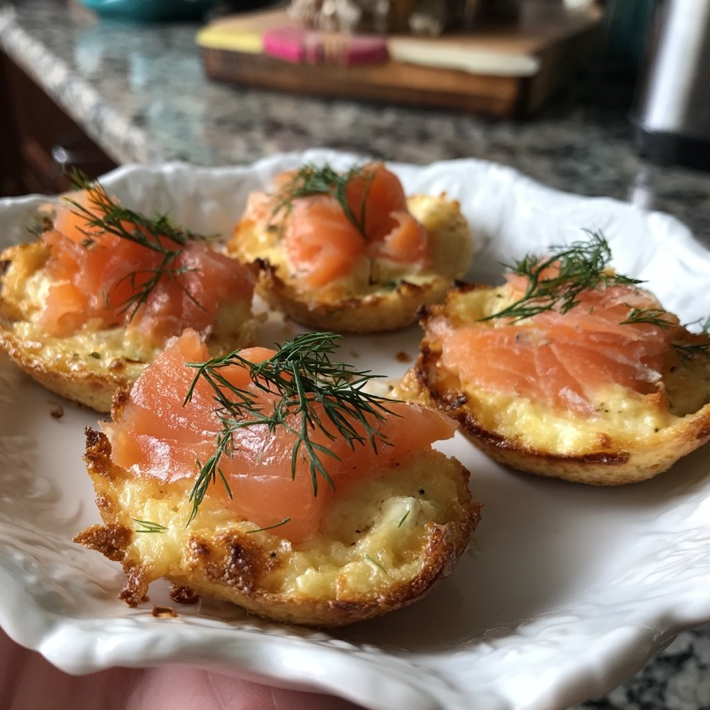 Canapés with Smoked Salmon