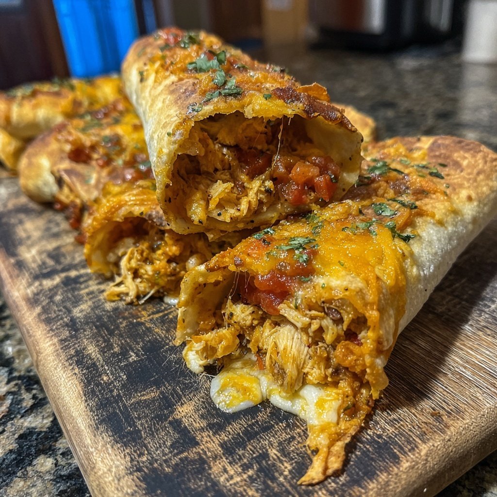 Super Bowl Party Food Baked Taquitos